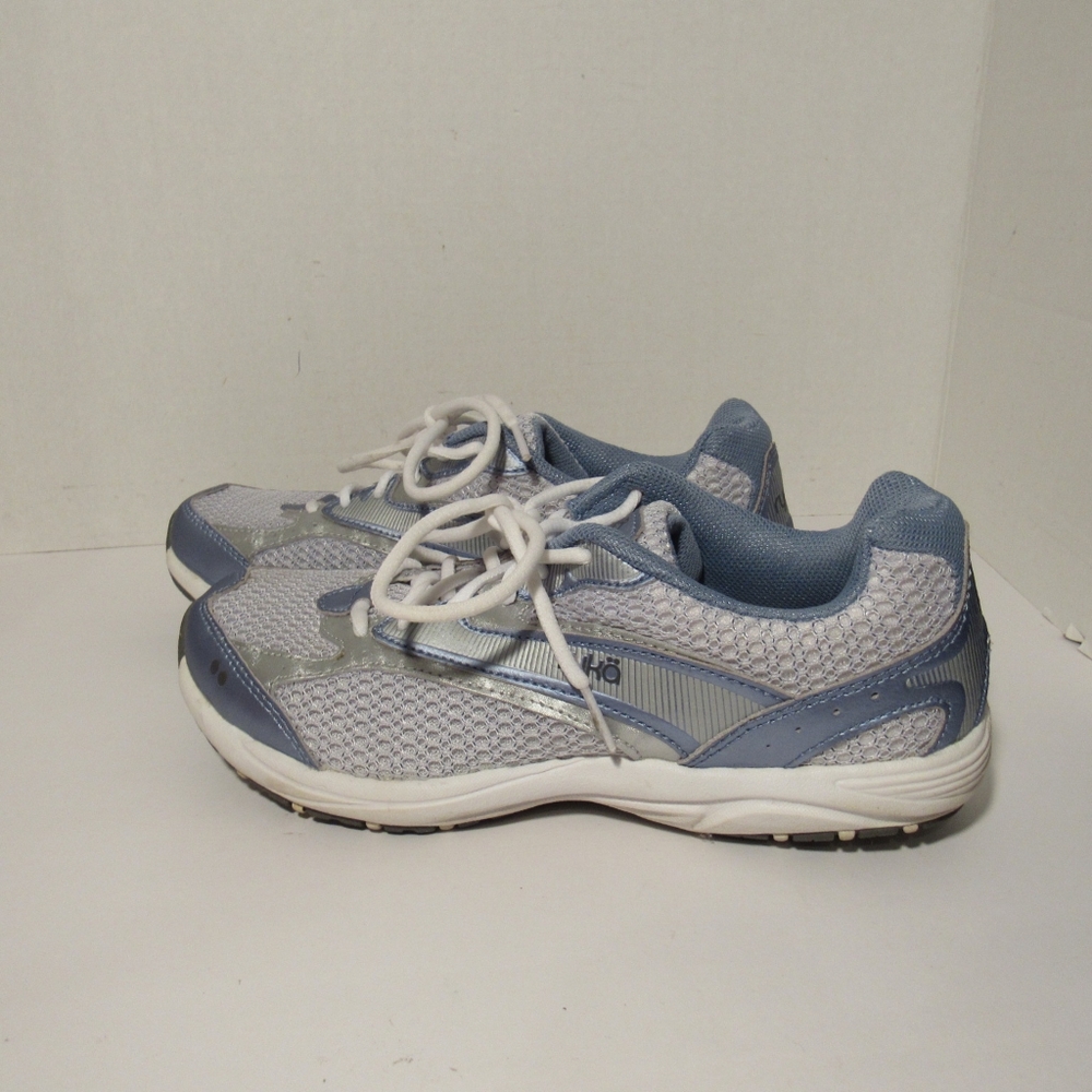 RYKA DASH Womens Sneaker Blue-White Mesh Ortholite Comfort Shoes, Size 7 - Picture 5 of 14